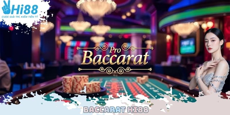 Baccarat Hi88 – Trò Chơi Đỉnh Cao Khiến Cộng Đồng Mê Mẩn