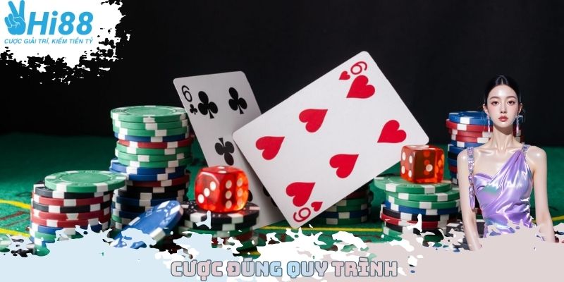 Đặt cược sản phẩm đúng quy trình