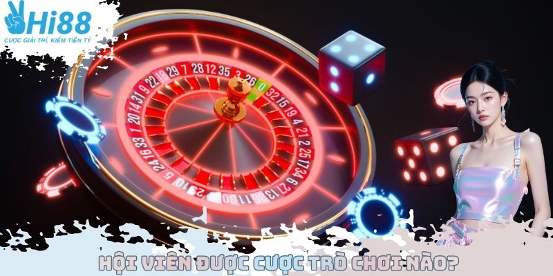 Được chơi game nào khi gia nhập?